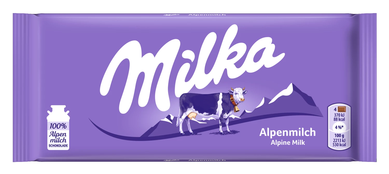 Шоколад Milka молочный Альпийский 100 г